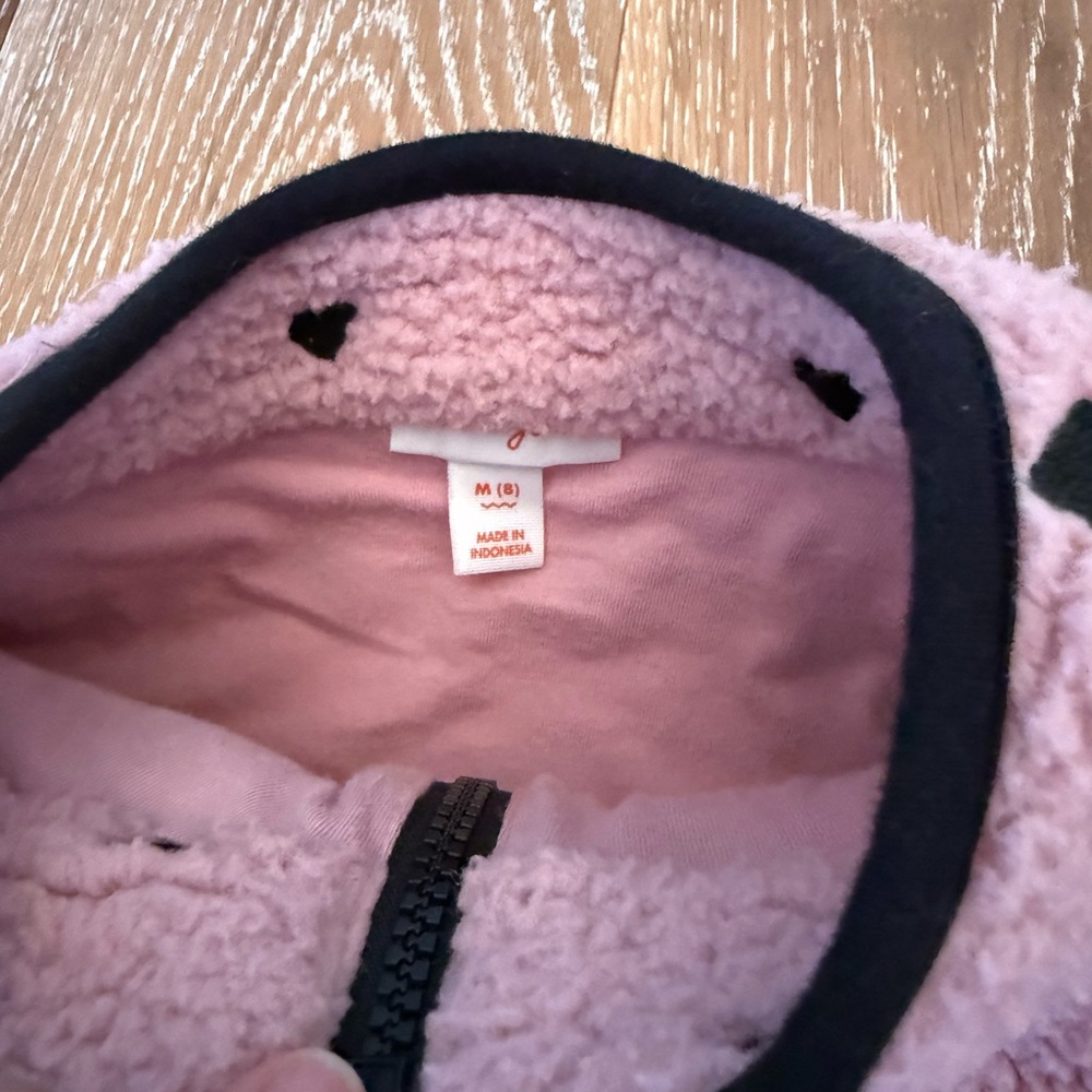 Cat and jack pink and black heart coat - Picture 3 of 6